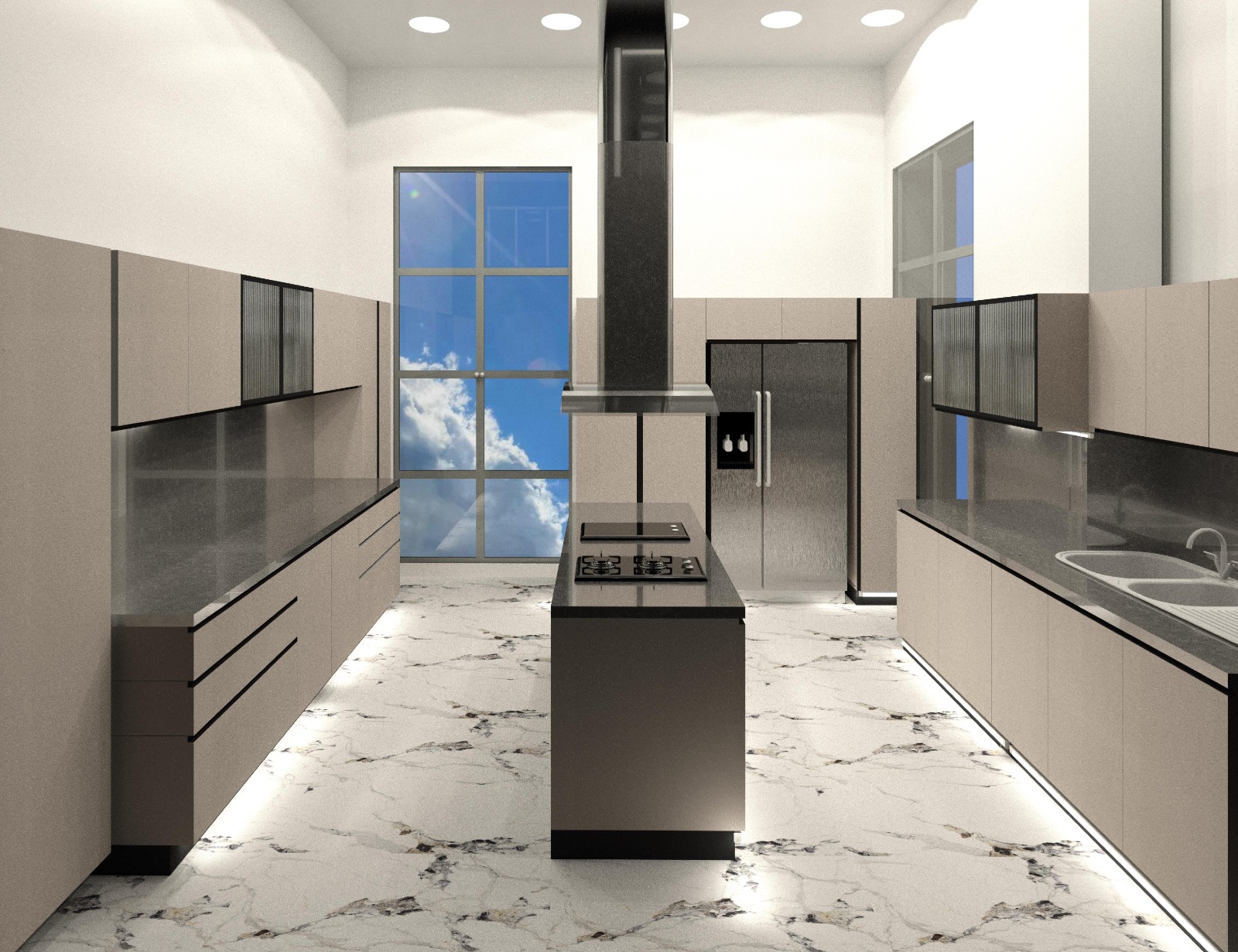 Island Showcase Kitchen